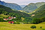 Photographie de la valle de la Valserine autour de Chzery Forens dans le Parc Naturel Rgional du Haut Jura