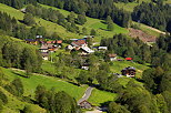 Image du hameau de la Chvrerie  Bellevaux en Haute Savoie