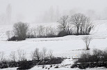Image du brouillard d'hiver prs de Chaumont en Haute Savoie