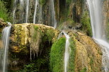 Photographie d'un dtail de la cascade de Glandieu