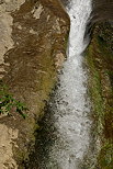 Photo d'un dtail de la cascade du Dard - Massif des Bornes