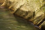 Photo de rochers sur les bords de la rivire du Chran en Haute Savoie