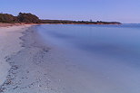 Photo de la plage de Pllegrin au crpuscule - La Londe les Maures