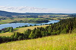 Photographie du lac de l'Abbaye ou de Grande Rivire dans le Haut Jura