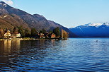 Image du lac d'Annecy  Talloires