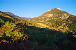 Photo HDR des montagnes de la valle de l'Oule en automne