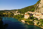 Photo du village de la Baume prs de sisteron dans les Alpes de Haute Provence